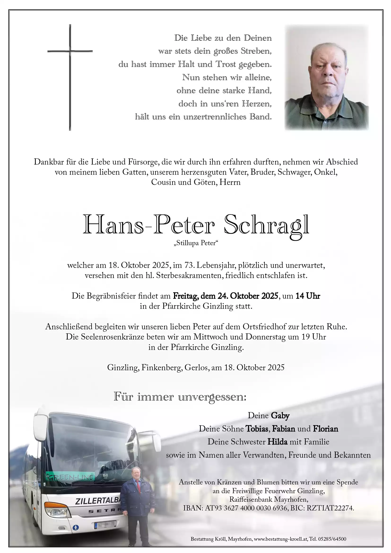 Parte von Hans-Peter Schragl